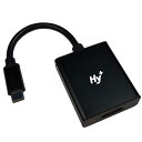 Hy+ Type-C to HDMI 変換アダプター HY-TCHD8 4K映像対応(Xperia5ii Xperia1ii AQUOS R5G arrows 5G Galaxy S20 5G/S20+/S10/S10+対応)(2)