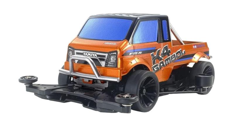 乐天商城 - タミヤ(TAMIYA) ミニ四駆REVシリーズ No.18 K4 ギャンボー FM-Aシャーシ 18718