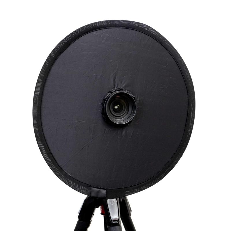 （C-RAYS）映り込み防止 穴あき レフ板 夜景撮影 ブラック シルバー リバーシブル 折りたたみ 反射 防..