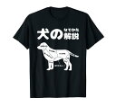 犬のなでかた解説 犬好き プレゼント アイデア ギフト サプライズ わんこ 半袖 ペット プリント 犬の日 おもしろ Tシャツ