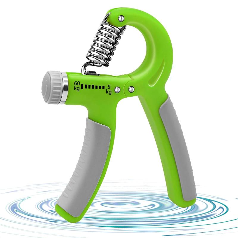 握力増強器 ハンドグリップ 握力グリッパー カウンター付き 10-100kg 負荷調整可能 ハンドグリッパー ..