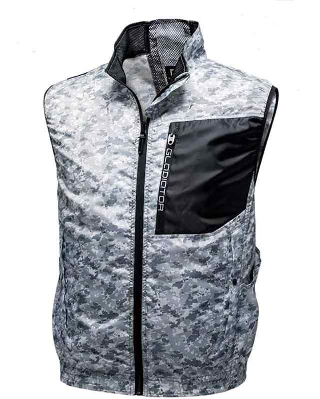 [Cooling Wear] コーコス 【G-6219】空調風神服 エアーマッスルⓇベスト 服のみ／オリジナルステッカー付