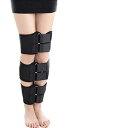 ZC O脚矯正グッズ 美脚ベルト 脚長ベルト がに股矯正 男女兼用 3点セット(フリーサイズ) ワンサイズ(3)