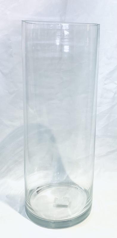 ベニーズ ガラス花瓶 BBG-133L 直径15cm×高さ40cm 重量:1.25kg 円筒型 フラワーベース 花瓶 おしゃれ 透明 大型 ガラス 花器 シリンダー 円柱 vase