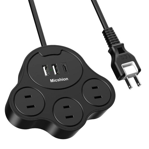 Micshion 延長コード 1m 電源タップ usb付き usb-c コンセントタップ 3個AC口 3個USB(1個USB-C+2個USB-A) 蛸足コンセント タコ足配線 テーブルタップ マルチタップ スイングプラグ oaタップ 壁掛け式/卓 Micshion 延長コード 1m 電源タップ usb付き usb-c コンセントタップ 3個AC口 3個USB(1個USB-C+2個USB-A) 蛸足コンセント タコ足配線 テーブルタップ マルチタップ スイングプラグ oaタップ 壁掛け式/卓