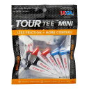 【正規品】 TOUR TEE MINI ツアーティー ミニ ミックス 45mm 6本入り T-491-990 USGA R&Aルール適合 ティーアップしやすい ...