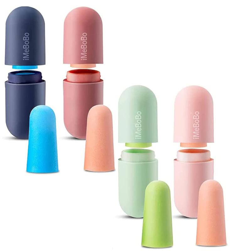 [Adcey] 耳栓 睡眠用 かつてない着け心地・耳痛くない・防音 遮音値38dB 騒音対策 低反発 ノイズキャンセリング 繰り返し使用可能 水洗いOK 飛行機 仕事 勉強 胶囊収納ケース付