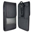 QBeau スマホ ベルトポーチ メンズ マグネット開閉 作業用 iPhone 14/13/12/Pro Max, 6/6s/7/8/Plus, Galaxy ...