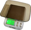 SETAKO 勢田工業 0.01g単位で最大500g計量 デジタルスケール キッチンスケール 精密はかり 電子秤 日本語説明書付(3)