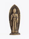 仏像 阿弥陀如来立像(小7.3cm/古美金)仏師:渡辺景秋 原型_(戌・亥年生まれ)十二支守り本尊 干支 高岡銅器 (KKあみだにょらいりゅうぞうS)(3)