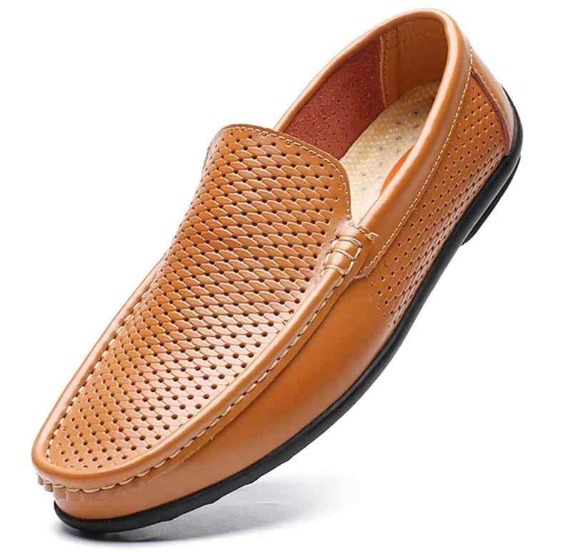 [シェリーラヴ] メンズ ドライビングシューズ ビジネスシューズ 本革 ローファー スリッポン モカシン..