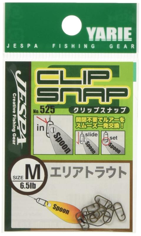YARIE(ヤリエ) クリップスナップ M エリアトラウト.