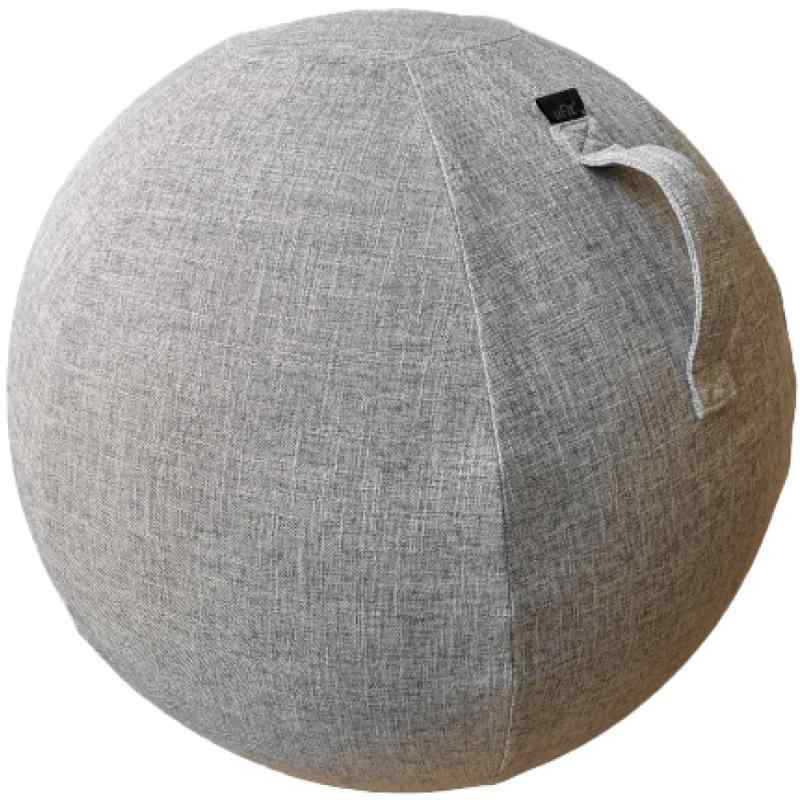 【日本国内メーカー】uFit Balance Ball バランスボール カバー付き 55cm 65cm 椅子 耐荷重 300kg アンチバースト 持ち手 空気入れ ファブリック プロアスリート 水谷隼 愛用 デスクワーク