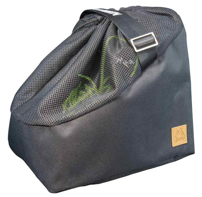 MioBEAR ブーツケース スノーボードブーツ ブーツバッグ 靴バッグ スキーブーツ用 メッシュ コンパクト..