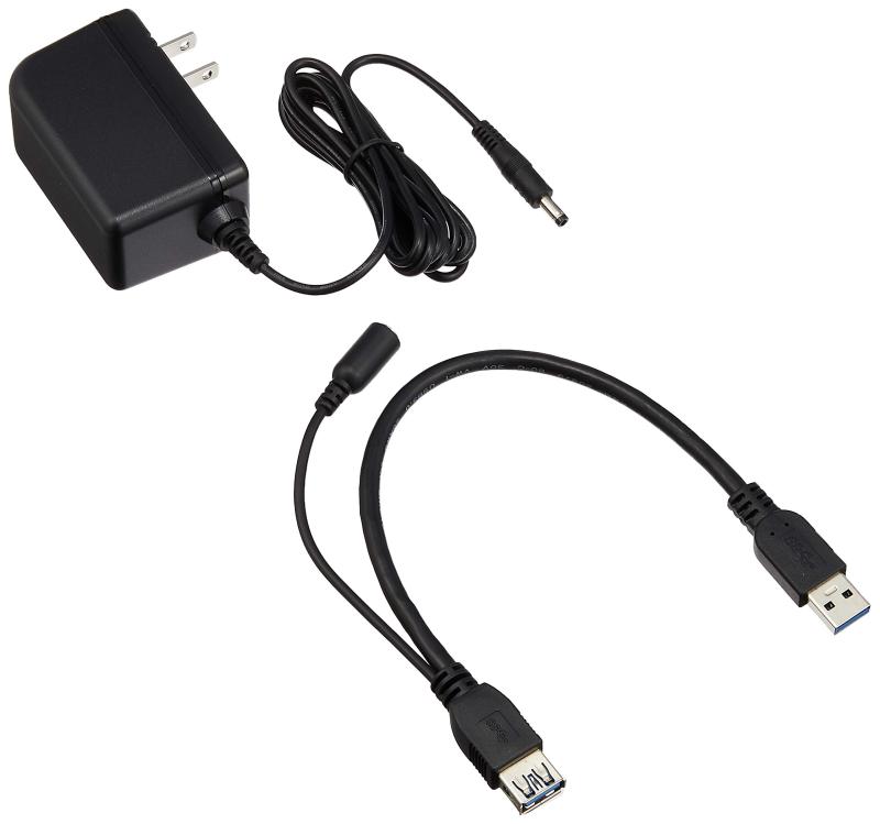 I-O DATA バスパワーUSB機器対応 ACアダプター USB-ACADP5R