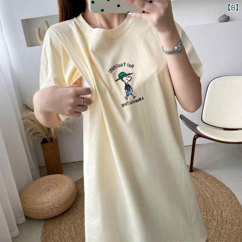 ワンピース レディース 授乳服 マタニティ 部屋着 ルームウェア 半袖 春夏 薄手 授...