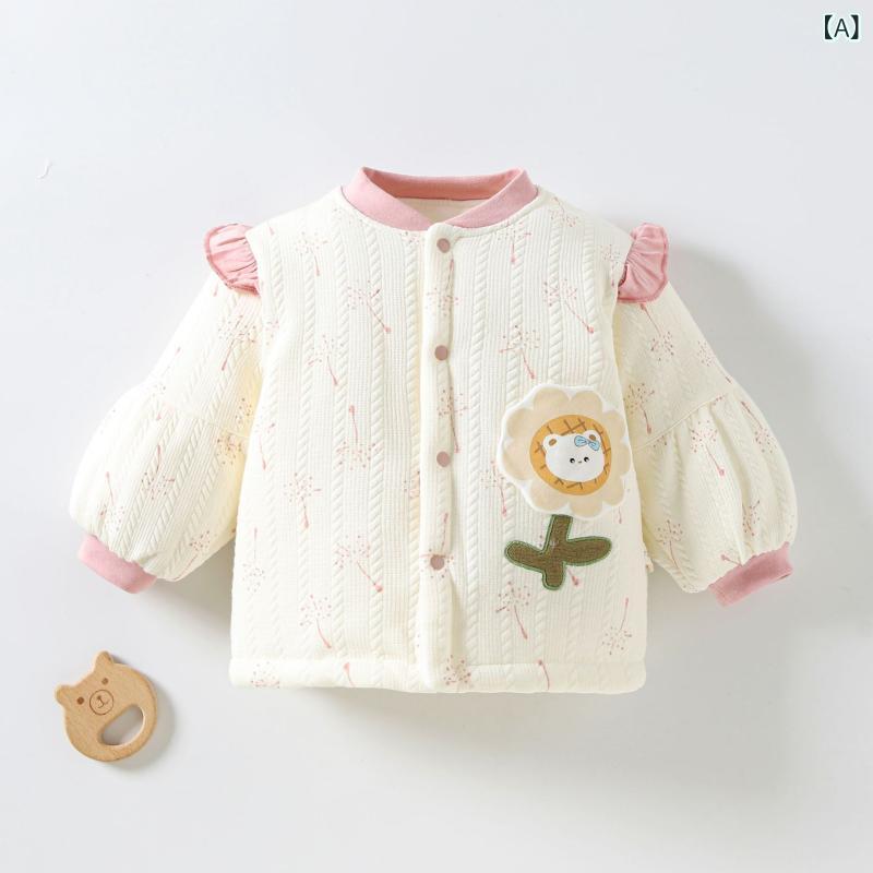 ベビー カーディガン 女の子 ニット トップス アウター 長袖 羽織り 秋冬 あたたかい おしゃれ かわいい お出かけ 赤ちゃん 子供服 防寒 10代