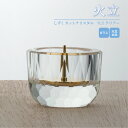 三具足 火立 しずく カットクリスタル クリアー / 花立 火立 香炉 三具足 おしゃれ モダン 現代仏具 仏具 小型 コンパクト 手元供養 マンション リビン...
