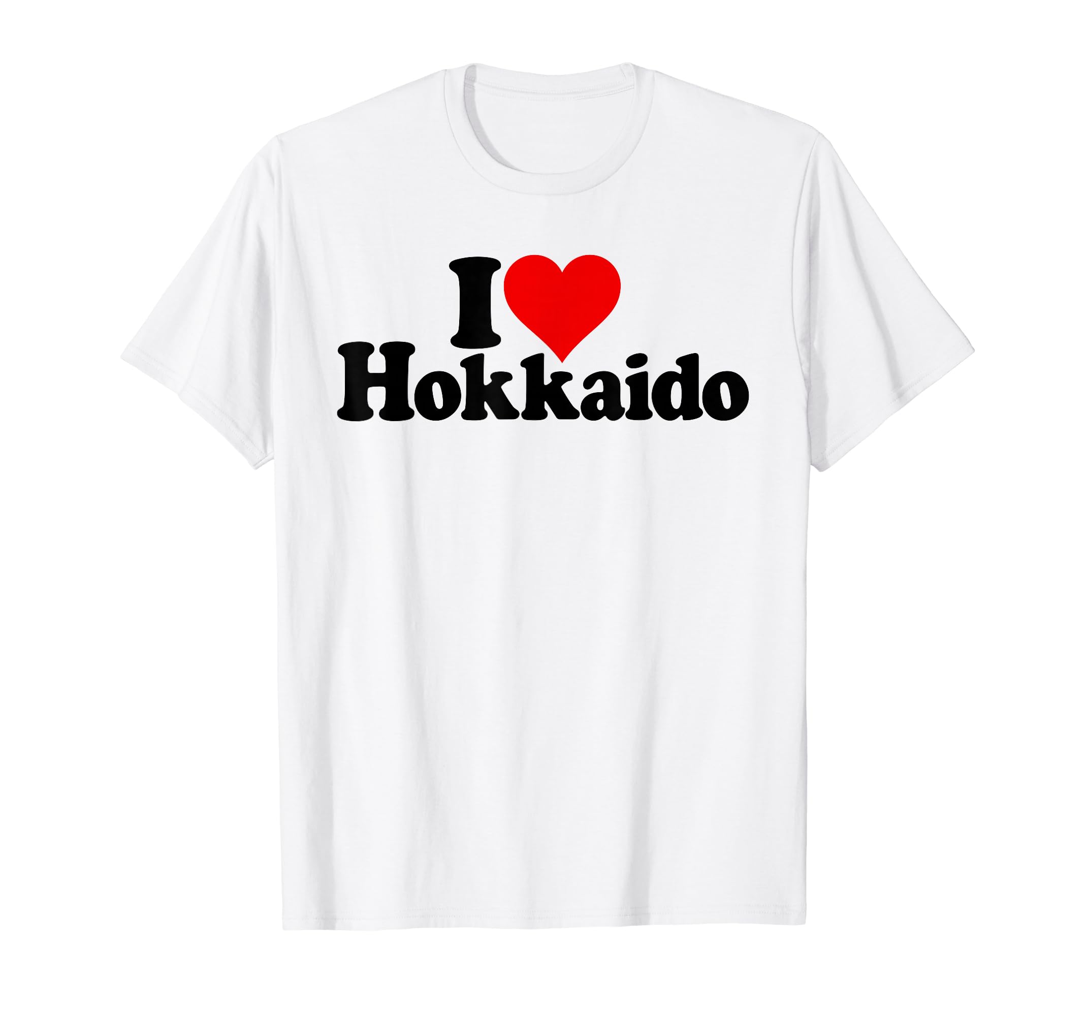 I LOVE HEART 北海道ジャパン Tシャツ