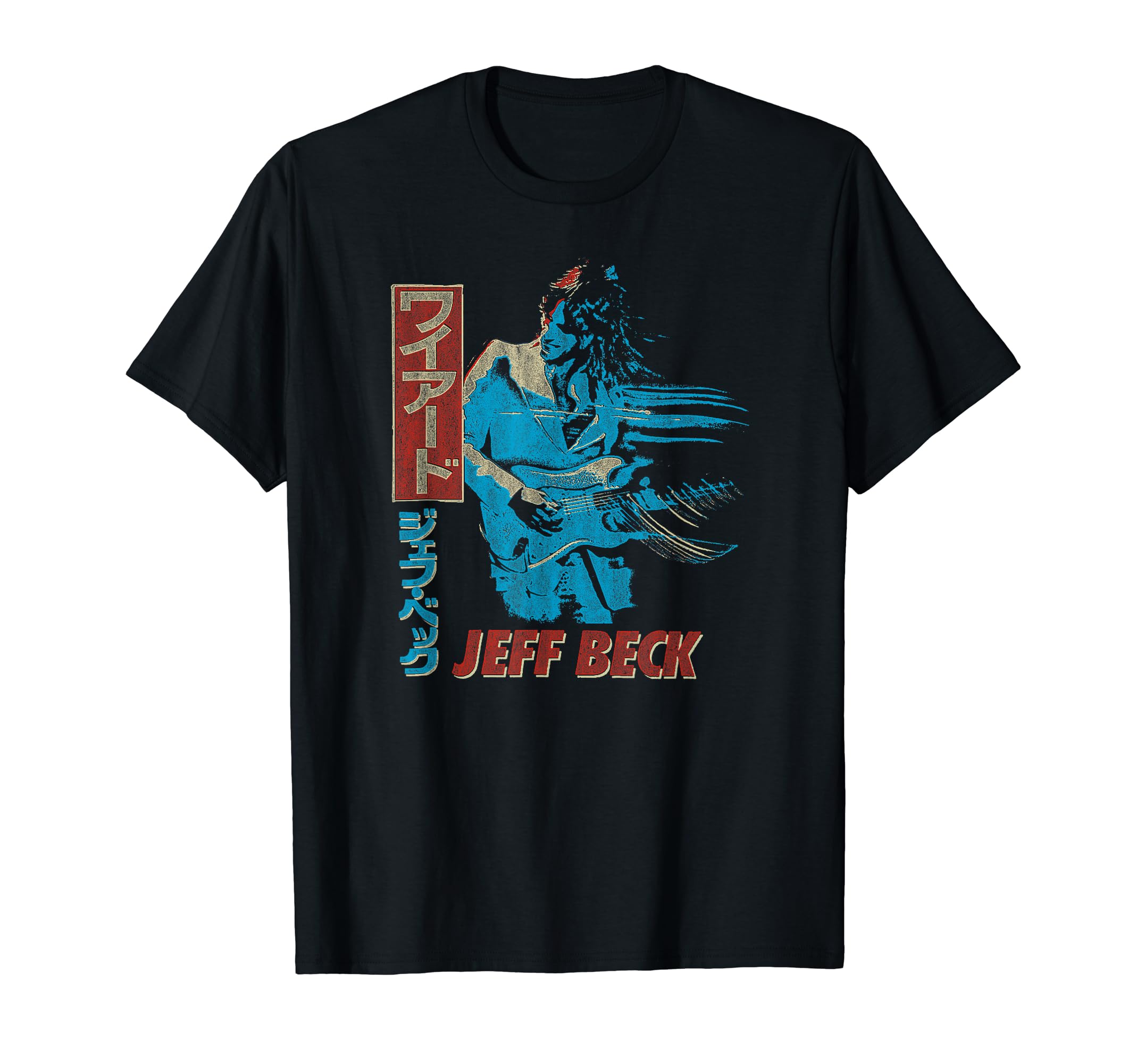 Jeff Beck - Blue Wind Japan Tシャツ(4)