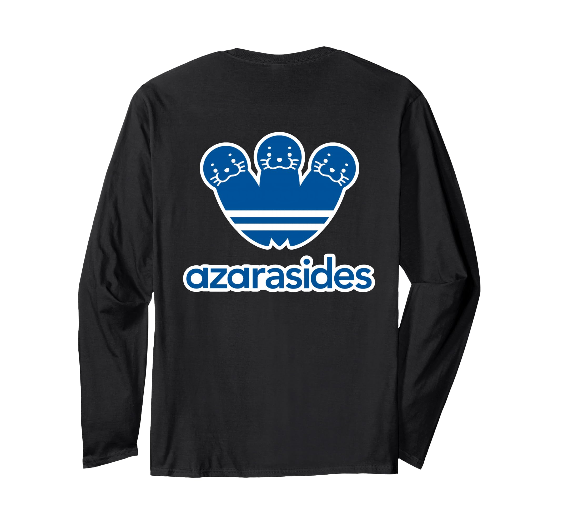 【バックプリント・背中側】アザラシデス azarasides ゴマちゃん ブランド パロディ 面白 かわいい プ..