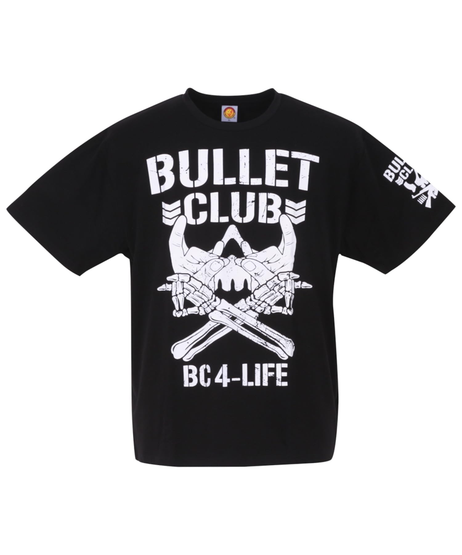 [シンニホンプロレス] ー 半袖Tシャツ メンズ ブラック