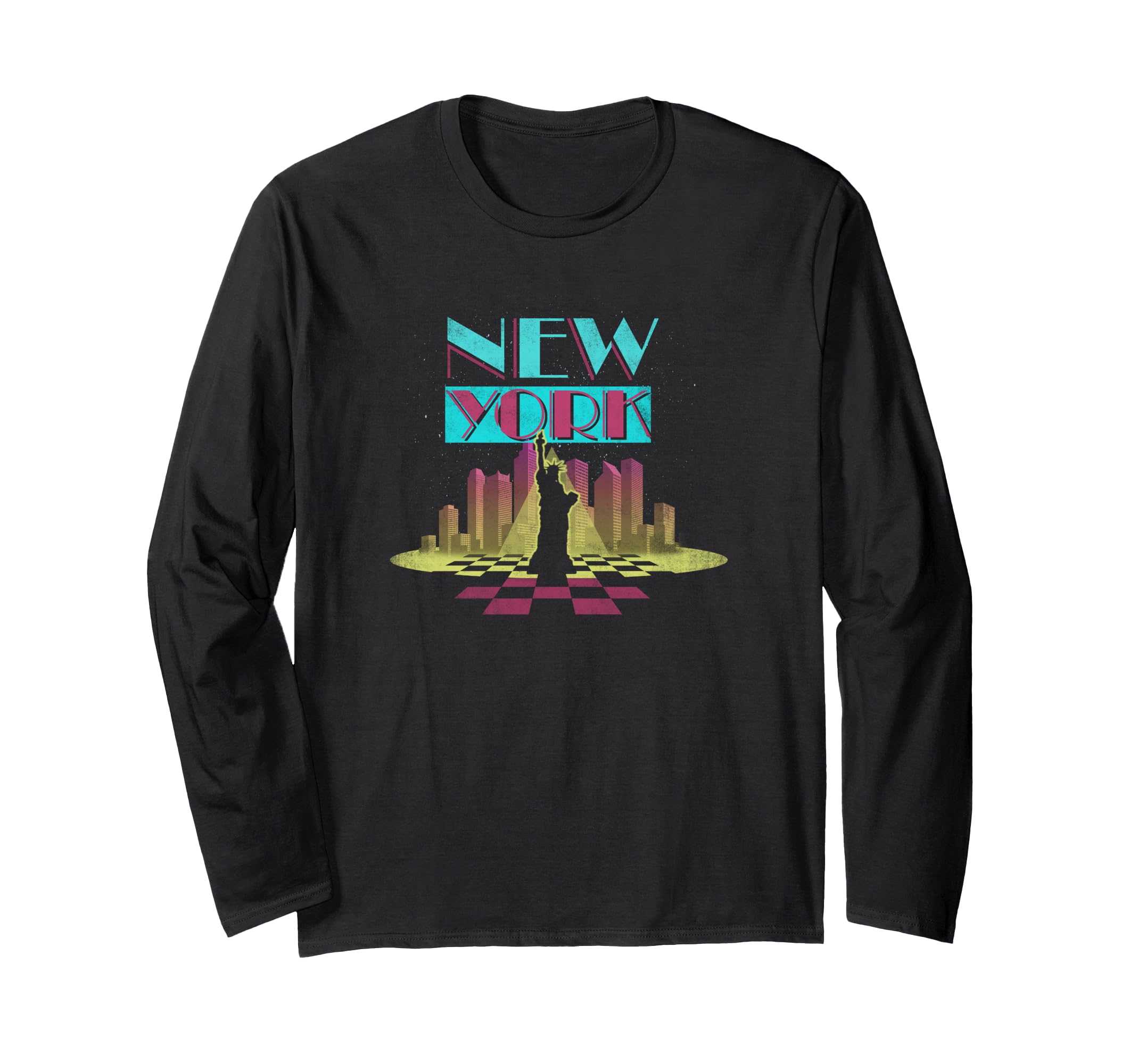 Trendy New York Art Deco Poster 長袖Tシャツ