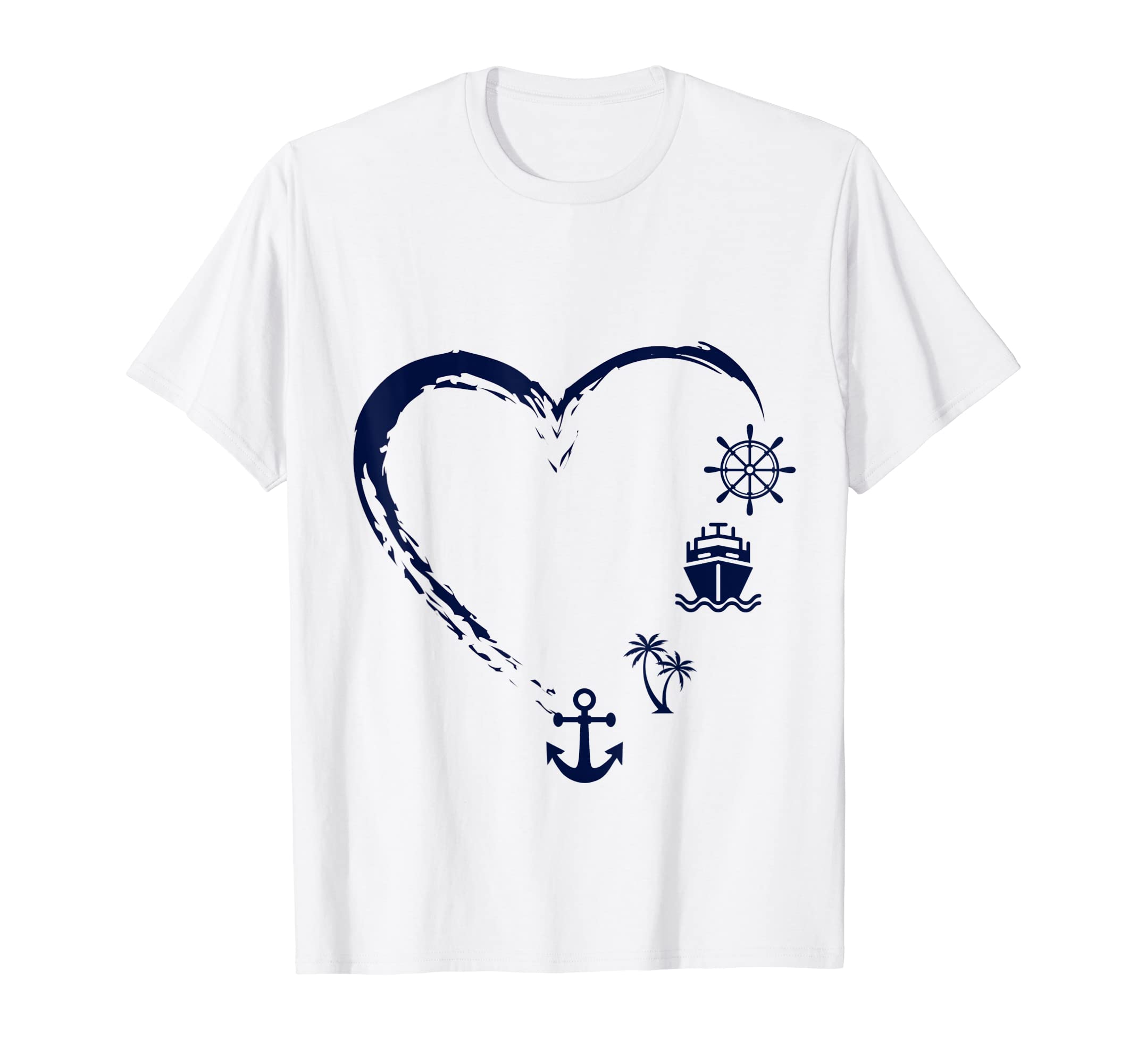 Preppy ノーティカルアンカーウェア 船乗り ボート乗り&ヨット用 Tシャツ