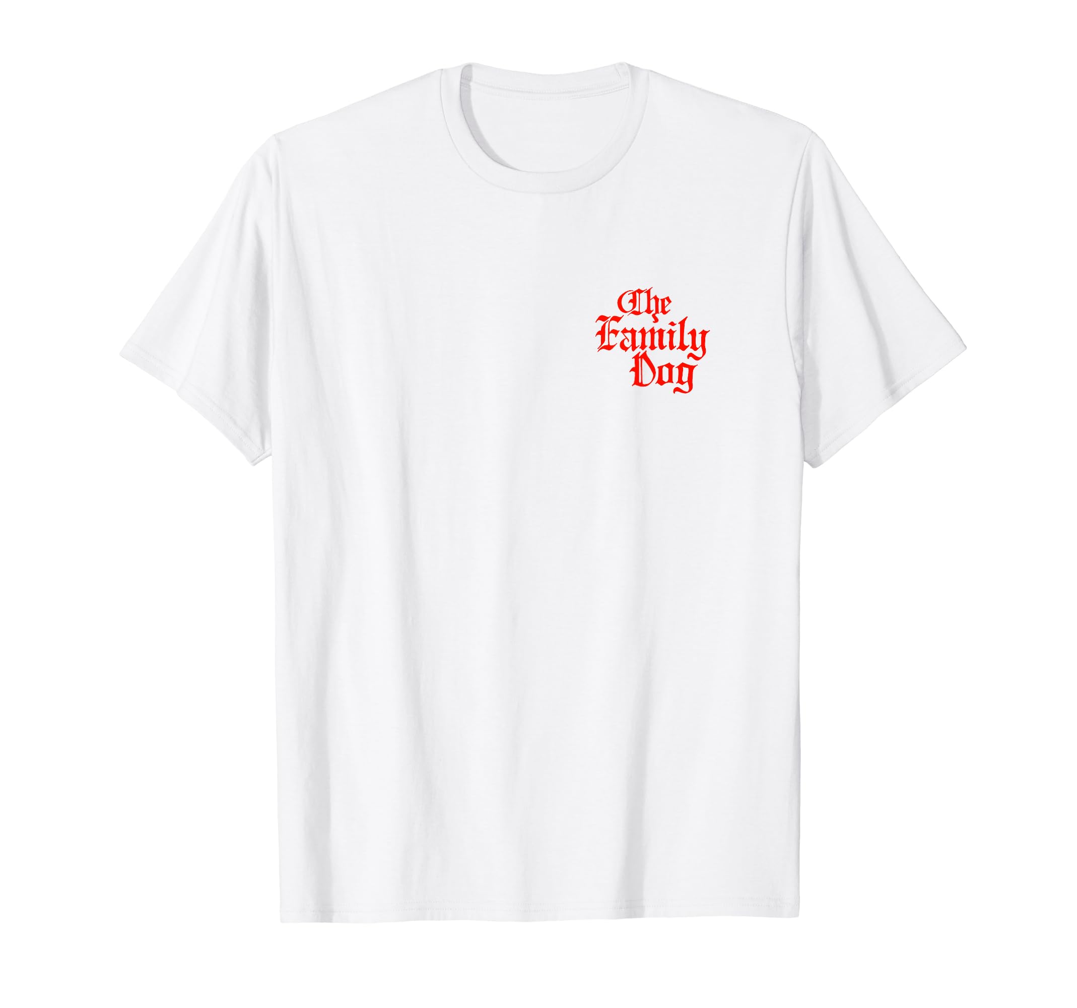 The Family Dog Comic Red Logo Tシャツ