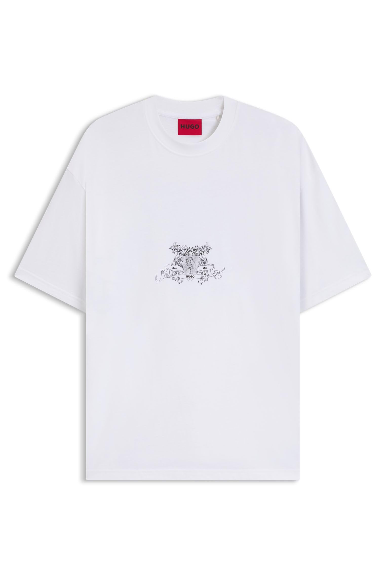 [HUGO] [�ҥ塼��] ���åȥ� ���㡼���� T����� ����å����� ��� XS �ۥ磻��