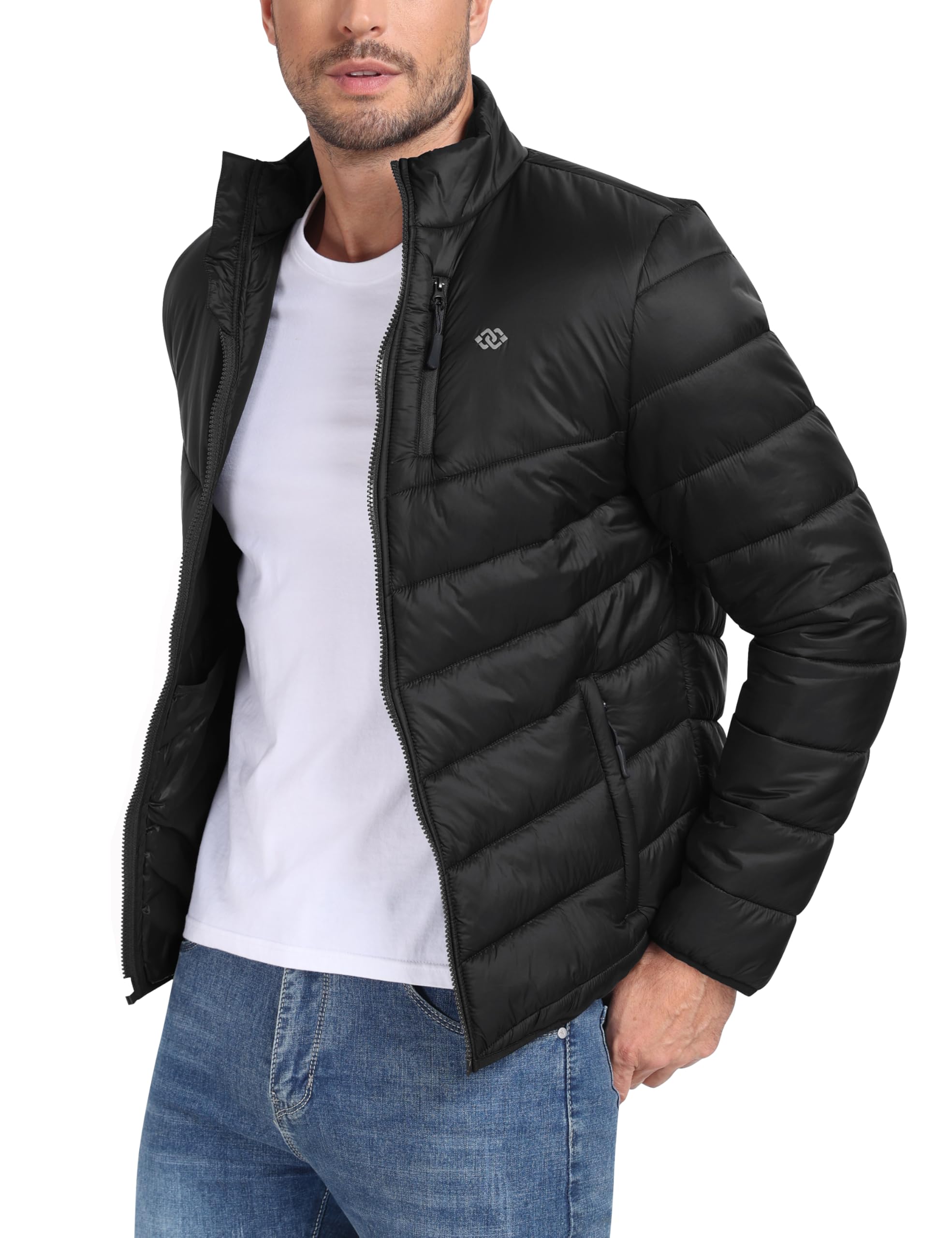 [MoFiz] アウター メンズ ダウンジャケット ダウンコート 軽量 防寒 防風 撥水 暖...