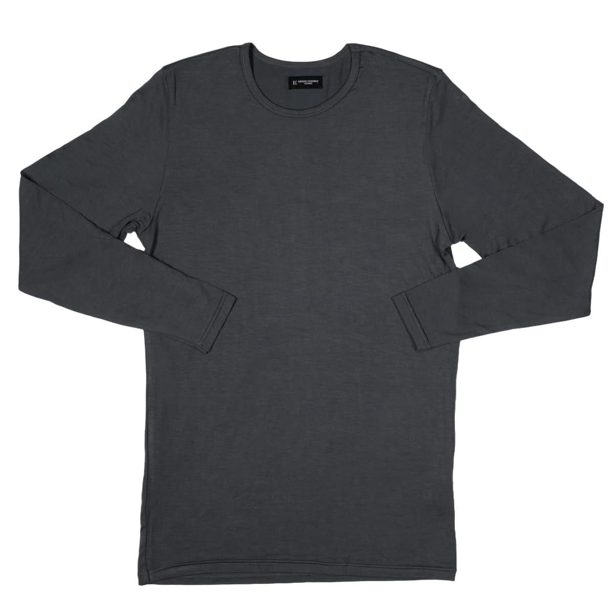 [アツギ] メンズインナー HIROKO KOSHINO レーヨン素材 吸水速乾 長袖丸首シャツ 吸放湿 M15040 メンズ..