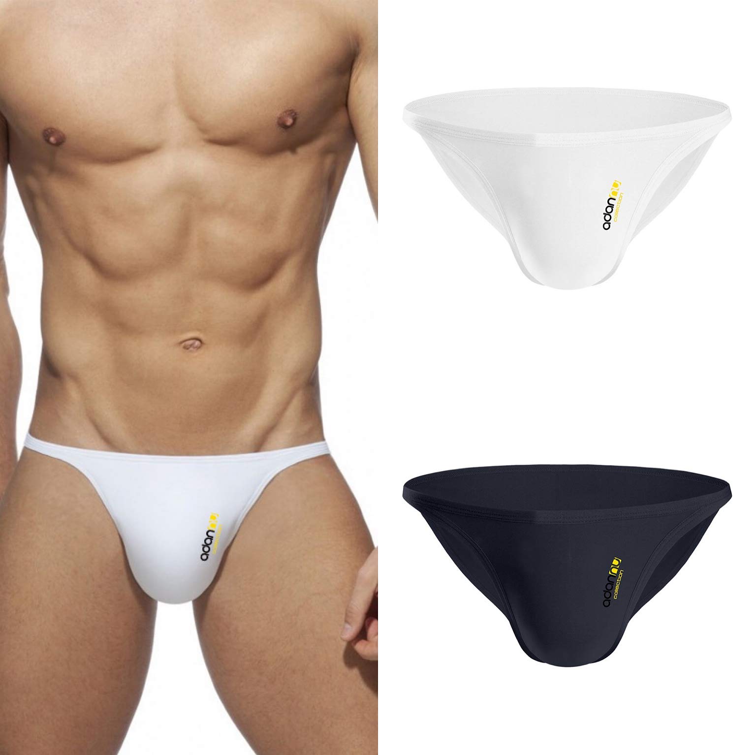 [ONEPANT] 2枚セットADANNUローライズビキニ (2枚セット, M)