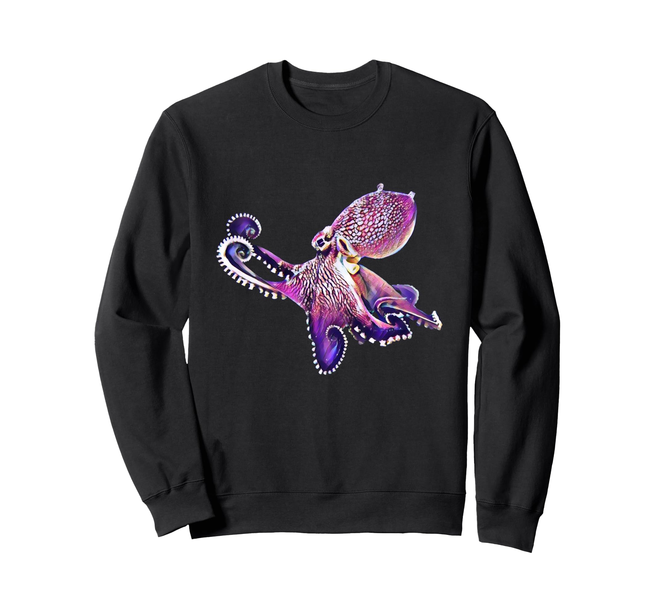 たこ タコ いか モチーフ 触手 深海 イカ トレーナー