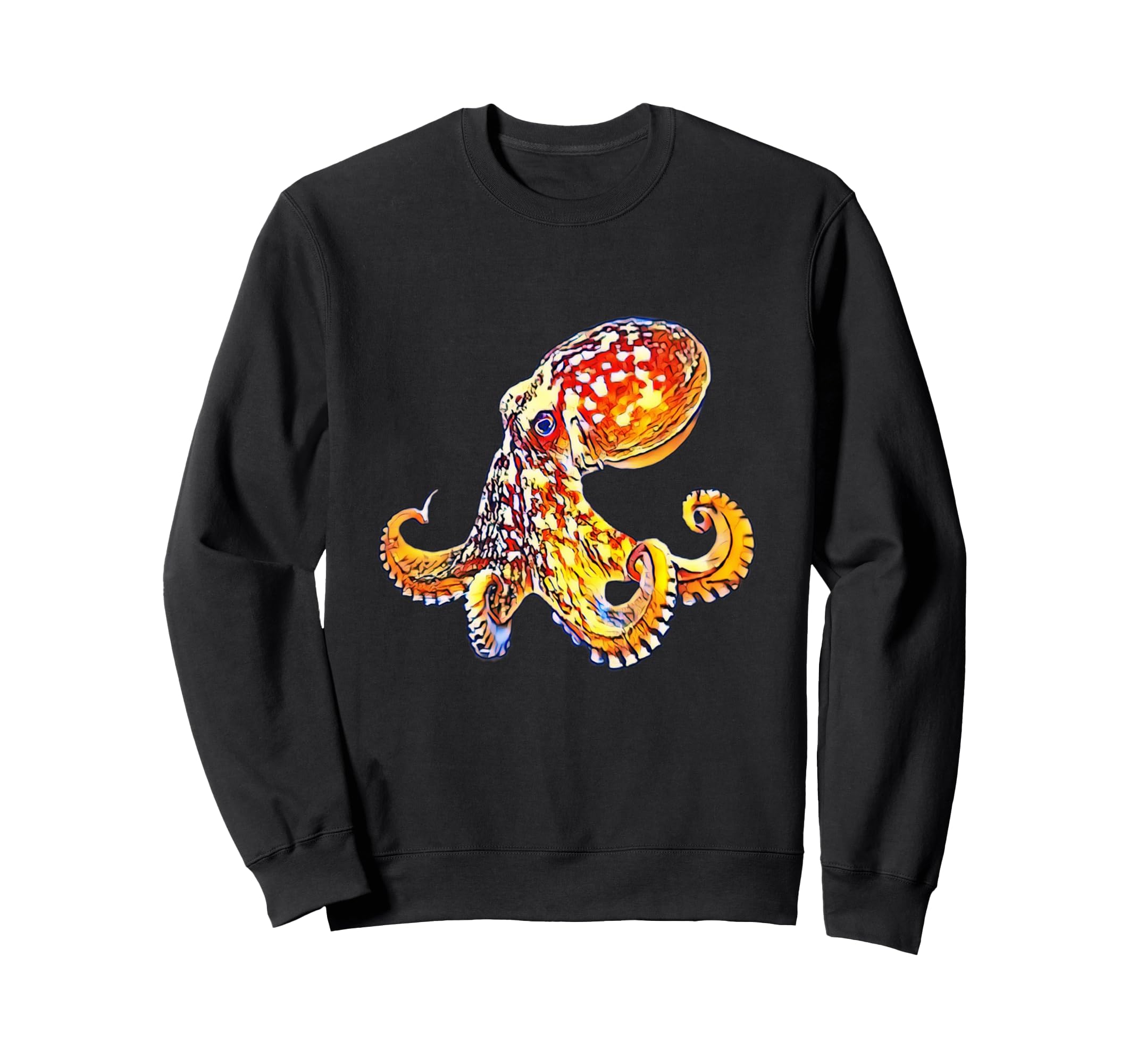 タコ たこ イカ モチーフ 深海 いか トレーナー