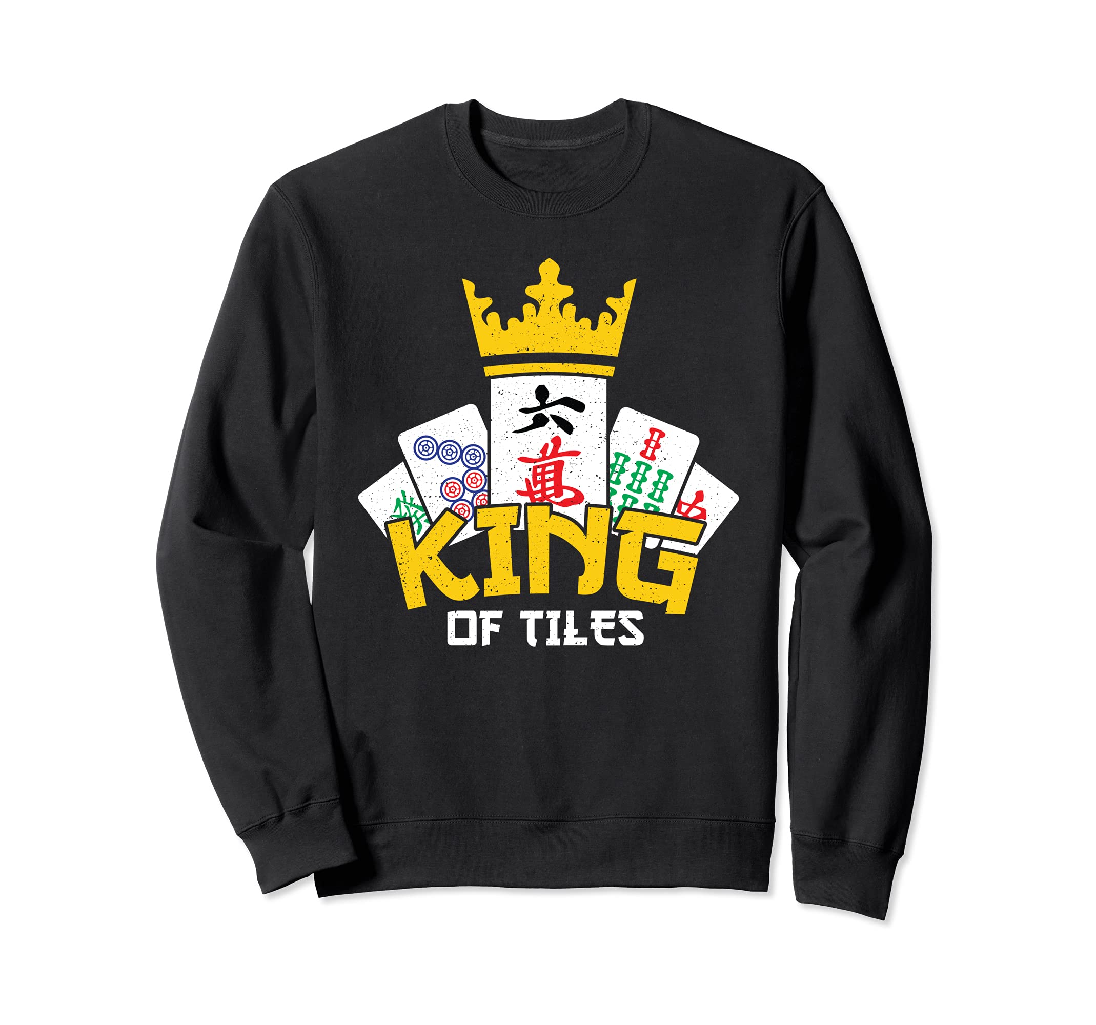 King of tile クールな麻雀ギフト トレーナー