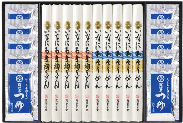 组合, 礼盒 - 【2026お中元】寛文五年堂　いなにわ涼味麺・つゆ詰合せ　TW-50寛文のつゆ/うどん/そうめん/麺御中元/詰め合わせ/ギフト[7822-1][食品]