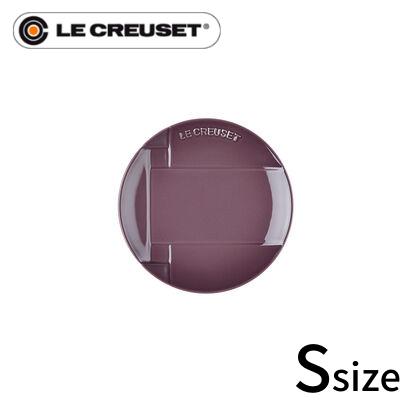 ルクルーゼ ストーンウェア 数量限定！【ル・クルーゼ/Le Creuset】メッシュ・ラウンド・プレート (S) フィグ[ルクルーゼジャポン正規品]【ギフト/ストーンウェア/食器/取り皿/副菜用】[家庭用品][7821-1]