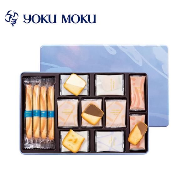 （春夏限定）【YOKU MOKU/ヨックモック】サンク デリス 66個入り＜YCE-40＞【クッキー/焼菓子/シガール/ショコラオレ/ショコラブラン/ビエオザマンド/マカダミア】【洋菓子ギフト/ギフト包装/のし紙/メッセージカード無料】[食品][7822-1]