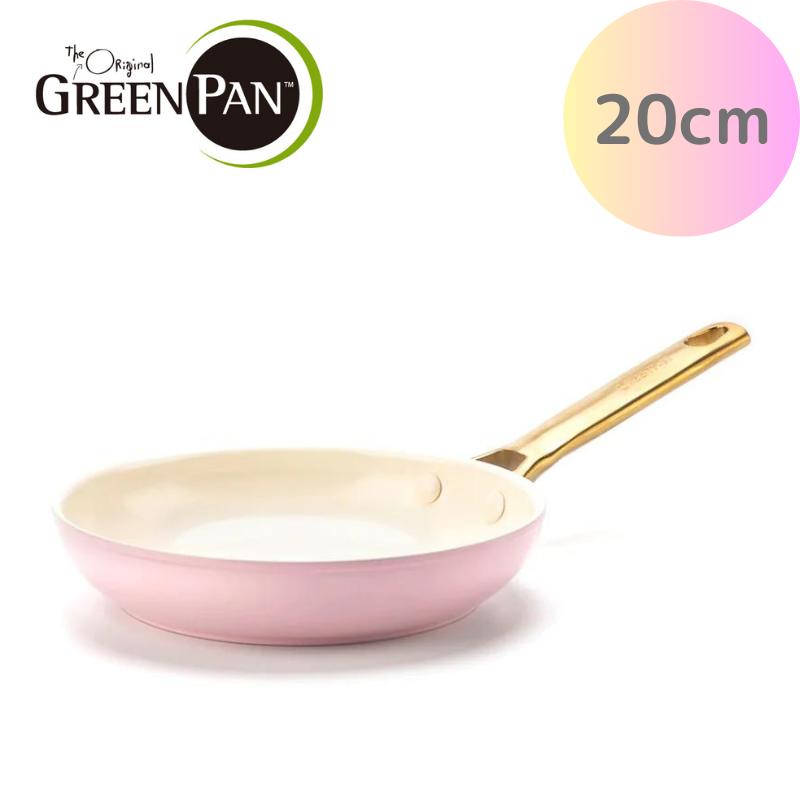 楽天井上百貨店【GREENPAN/グリーンパン】パドヴァコレクション（ピンク）フライパン20CM 【CC005802-004】【IH／ガス火対応】[家庭用品][7821-1]