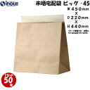 未晒宅配袋 レギュラー BIG45 50枚 100枚 500枚 宅配袋 送料無料 業務用 レギュラー BIG45 ●サイズ 450(幅)x220(マチ)x440...