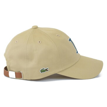 LACOSTE ラコステ L ロゴ レザーベルト キャップ 帽子 日焼け対策 ブランド ロゴキャップ lacoste 1182
