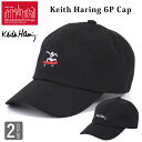 Manhattan Portage マンハッタンポーテージ キースへリング コラボ キャップ キャップ 帽子 大人ベーシック Keith Haring 6P Cap