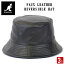 󥴡 KANGOL ե쥶 С֥ Хåȥϥå Х  쥶 ˭٤ʥ M L XL Ź 쥶ϥå SMUFaux RV Bucket Hat 127169018