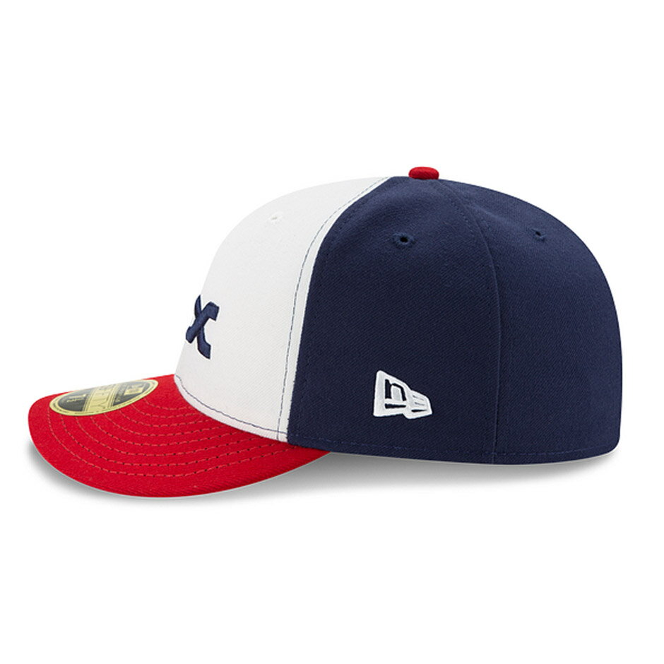 NEW ERA ニューエラ 59FIFTY LOW PROFILE ホワイト ソックス キャップ ビックサイズ 5950 帽子 メジャーリーグ MLB ブランド 大きいサイズ 8 70367461