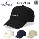 【ブランド】NAUTICA / ノーティカ 【スタイル】コットンツイル キャップ / NT040 【サイズ】調節可能 約57cm〜60cm / ツバ：約7cm 【素材】本体：コットン100% ■手洗い可能(洗濯後は形を整えて、すぐに日陰干ししてください。) ■国内代理店商品 ノーティカ（Nautica）は、1983年にニューヨークで旗揚げされたアメリカン ライフスタイル ブランド。 ノーティカとは、ラテン語で”船”を意味し、優雅なクルーズ船を想起させるネーミング。 そして、ブランドロゴにあるスピネーカ（ヨットのマスト前方に張る半球形の軽い大きな帆）を模したエンブレムには、世界初の偉業のひとつである大航海という歴史的功績を成し遂げた人類のロマンや冒険心を、ブランドのシンボルとする思いが込められています。 メーカー希望小売価格はメーカー商品タグに基づいて掲載しています