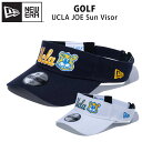 楽天INREASONニューエラ ゴルフ UCLA ジョー サンバイザー SUN VISOR スポーツ コラボ サイズ調節可能 ブランド 熱中症対策 日焼け対策 UV対策 日よけ GOLF JOE　バイザー