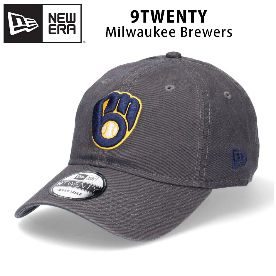 j[G 9TWENTY Ot@Cg ~EH[L[ u[Y [Lbv Lbv Xq S 920 NEW ERA GRAPHITE Milwaukee Brewers