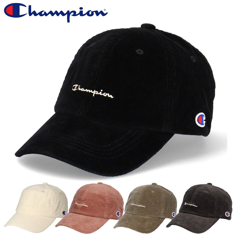 チャンピオン コーディロイキャップ コーデュロイ キャップ champion corduroy cap 帽子 サイズ調節可能 ユニセックス 秋物 CHAMPION 381-0182