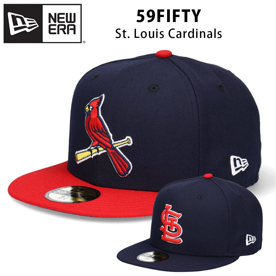ニューエラ セントルイス カージナルス 59FIFTY キャップ 帽子 MLB 大きいサイズ 5950 ブランド new era NEW ERA 大リーグ オルタネイト ユニセックス